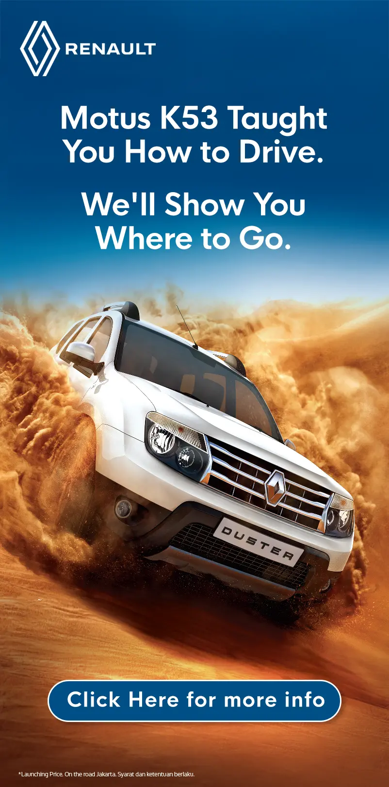 Renault Duster where to go